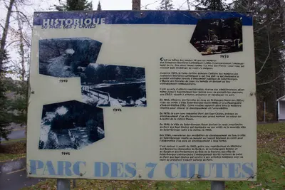 Parc des 7 chutes (Saint-Georges) - Historique