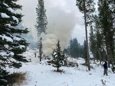 Smith Creek Pile Burning (52506880840)