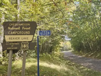Beaver Lake sign