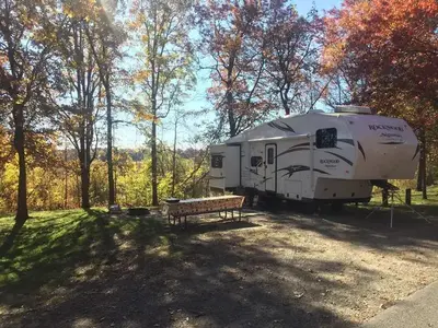 Campsite at Sandy Lake