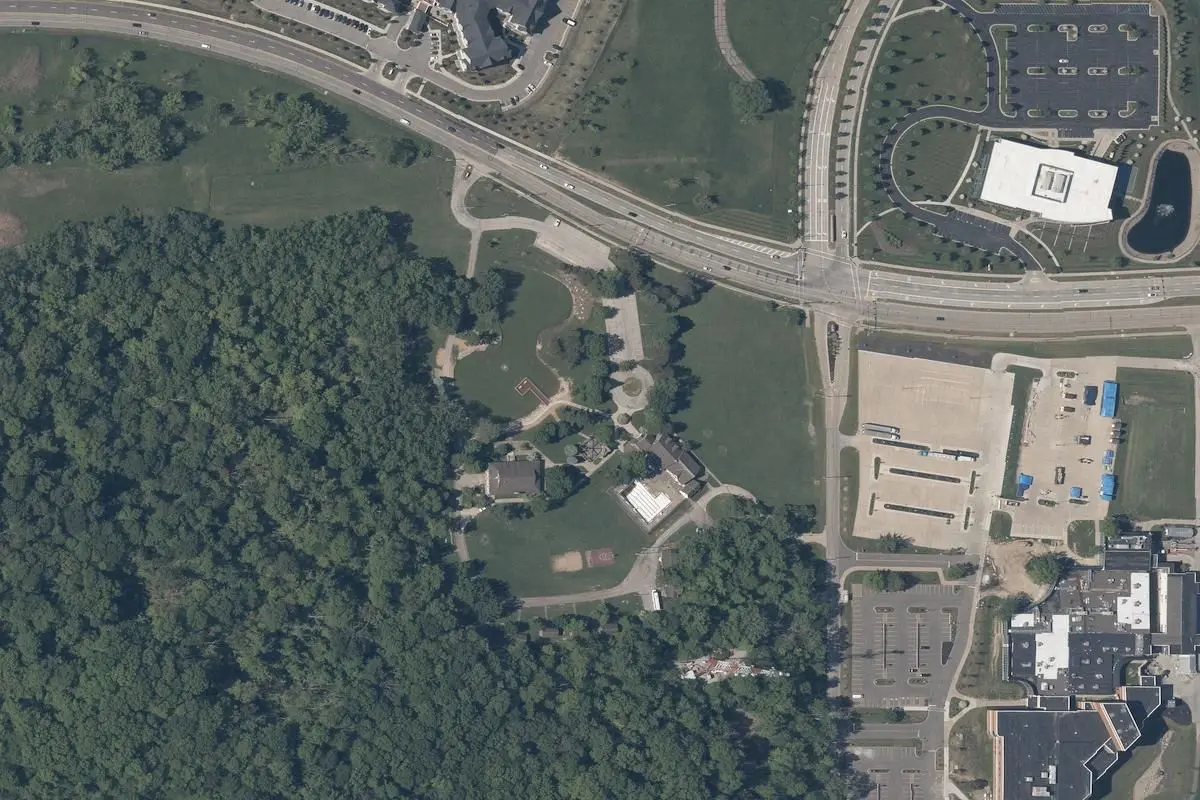 Aerial view
