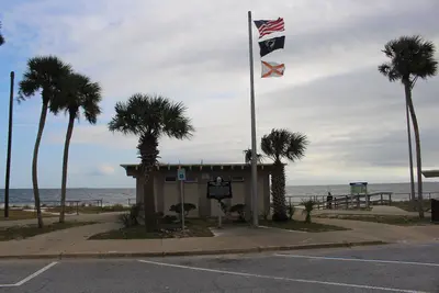 Flagpole building, Carrabelle Beach Park