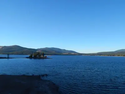 View of Stampede Reservoir