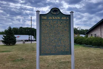 The Jackson Area historic marker