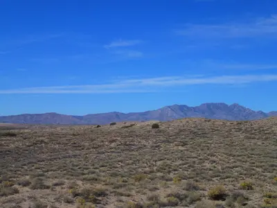 Ladron Mountains, W of the Rio Salado Dunes, Sevilleta Campbell Grant, 2012 - panoramio