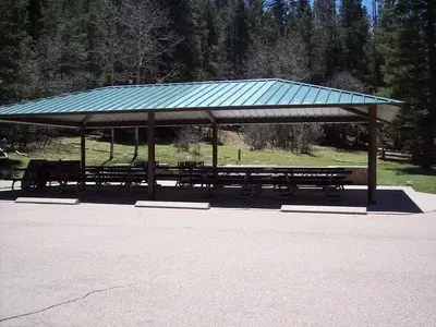 Black Bear Group ramada for group site.