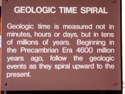 Geological Time Spiral at Sideling Hill
