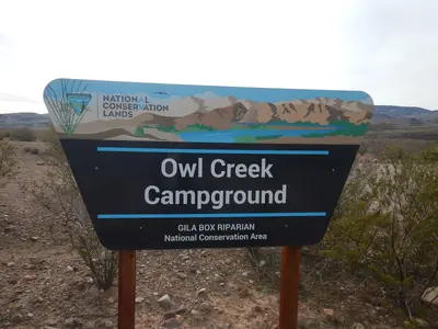 Owl Creek Campground sign (54972647534)
