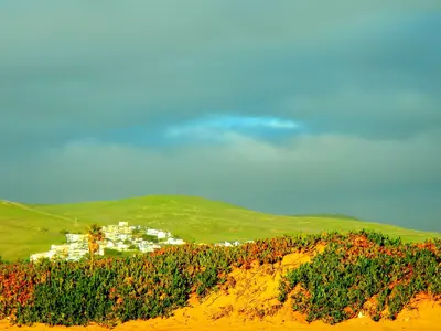 Distant Buildings Under Clouds - panoramio