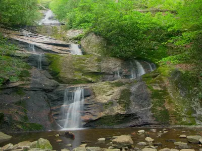 Setrock creek falls black mountain campground