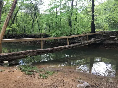 Turkey Creek footbridge Alabama