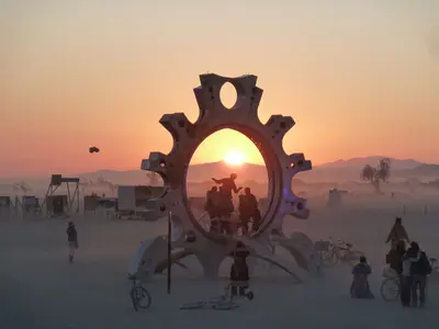 Exsuscitare Traiectus at Burning Man 2011