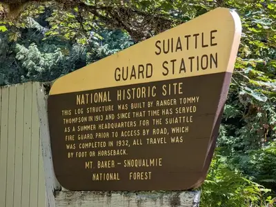 National Historic Site sign