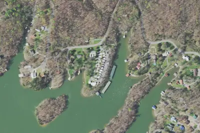 Campground on the Lakeshore