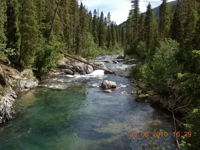 Vallecito Creek Trail First Bridge - panoramio