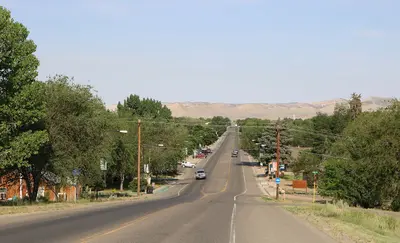 Main Street in Rangely, Colorado