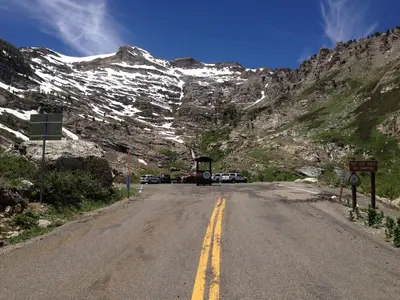 2014-06-22 12 31 04 View south at the south end of Nevada State Route 231 (Angel Lake Road) near Angel Lake, Nevada