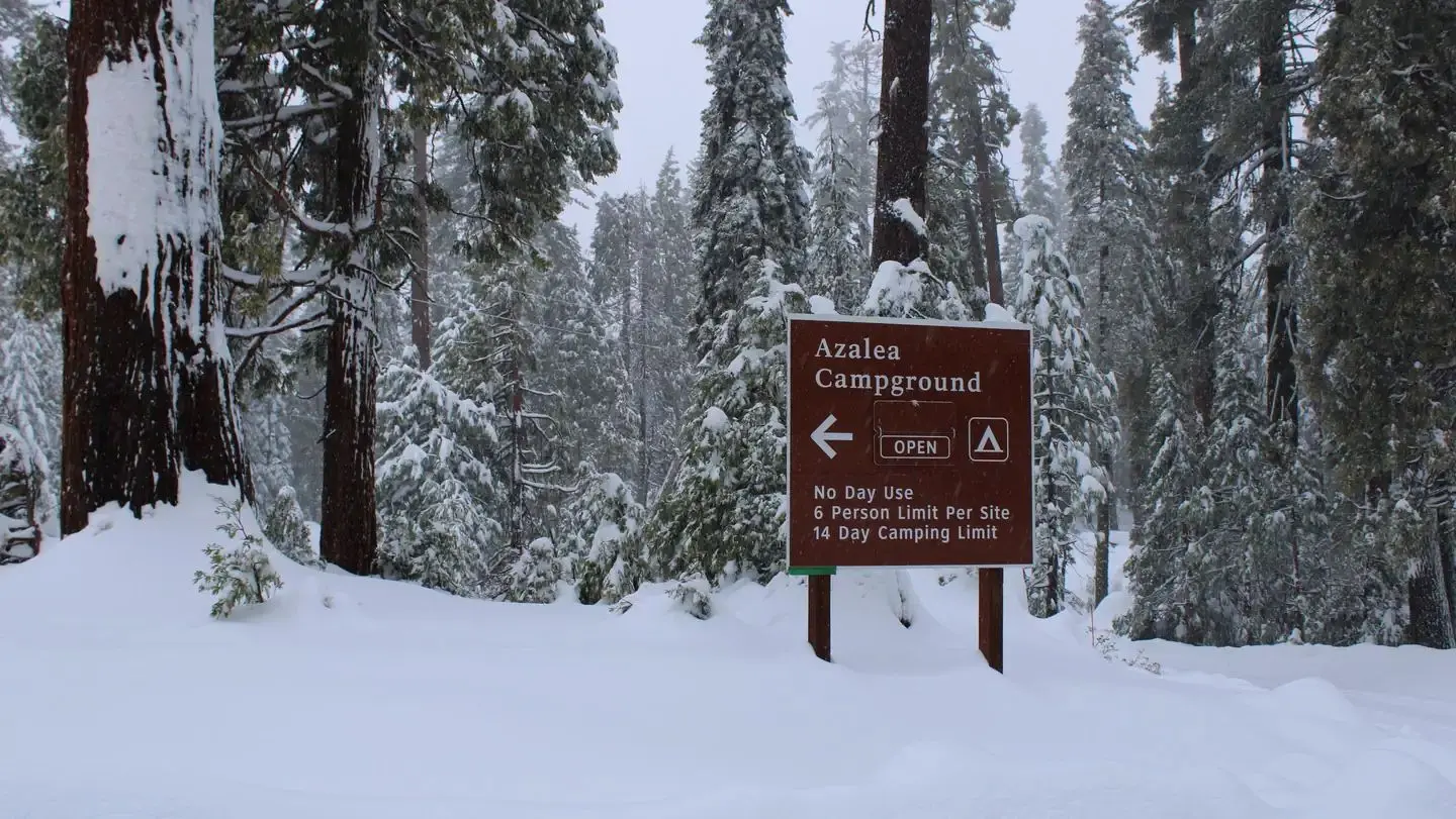 Azalea Campground Entrance