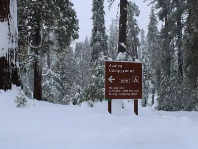 Azalea Campground Entrance