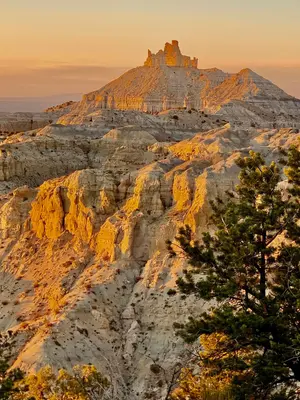 Angel Peak Scenic Area, New Mexico