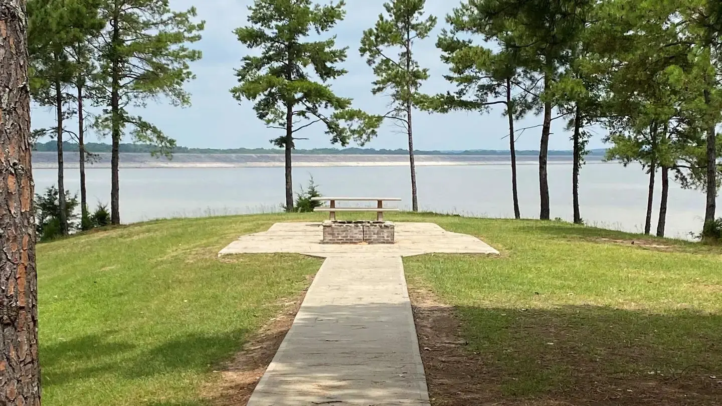 Eagle Point Fire Pit Area