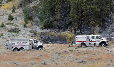Red Lodge fire activity MT1