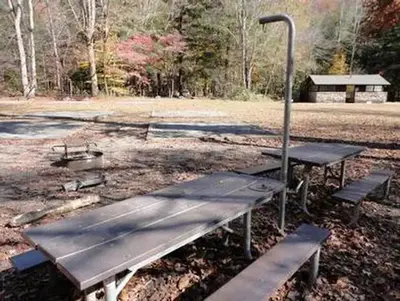 Smokemont Group Campsite View 1