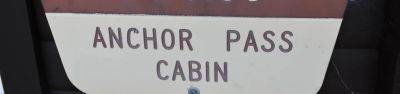 Anchor Pass Cabin