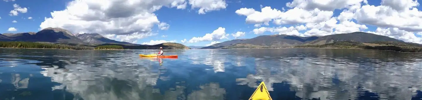 Dillon Reservoir from kayak