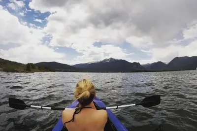Excellent Kayaking on Dillon Reservoir