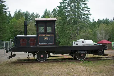 McLean Mill Buda Gas Locomotive