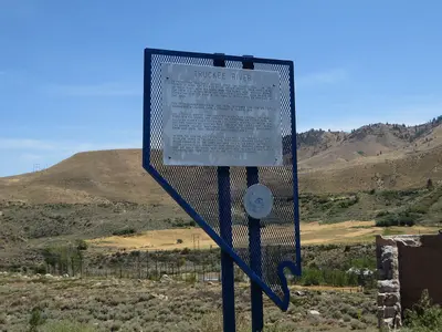 Truckee River (West), Nevada Historical Marker No. 62, Reno, Nevada (20719800764)