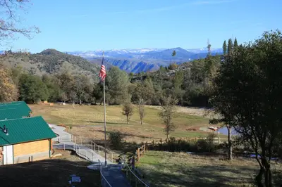 View from the Great Hall at Tuolumne Trails
