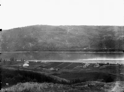 Fort Dunvegan, Alberta Le fort Dunvegan, en Alberta (23005859353)