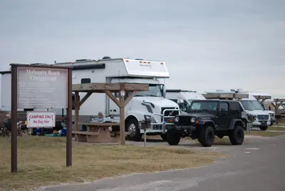 Malaquite Campground Gravel sites