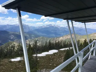 Medicine Point Lookout Outside catwalk