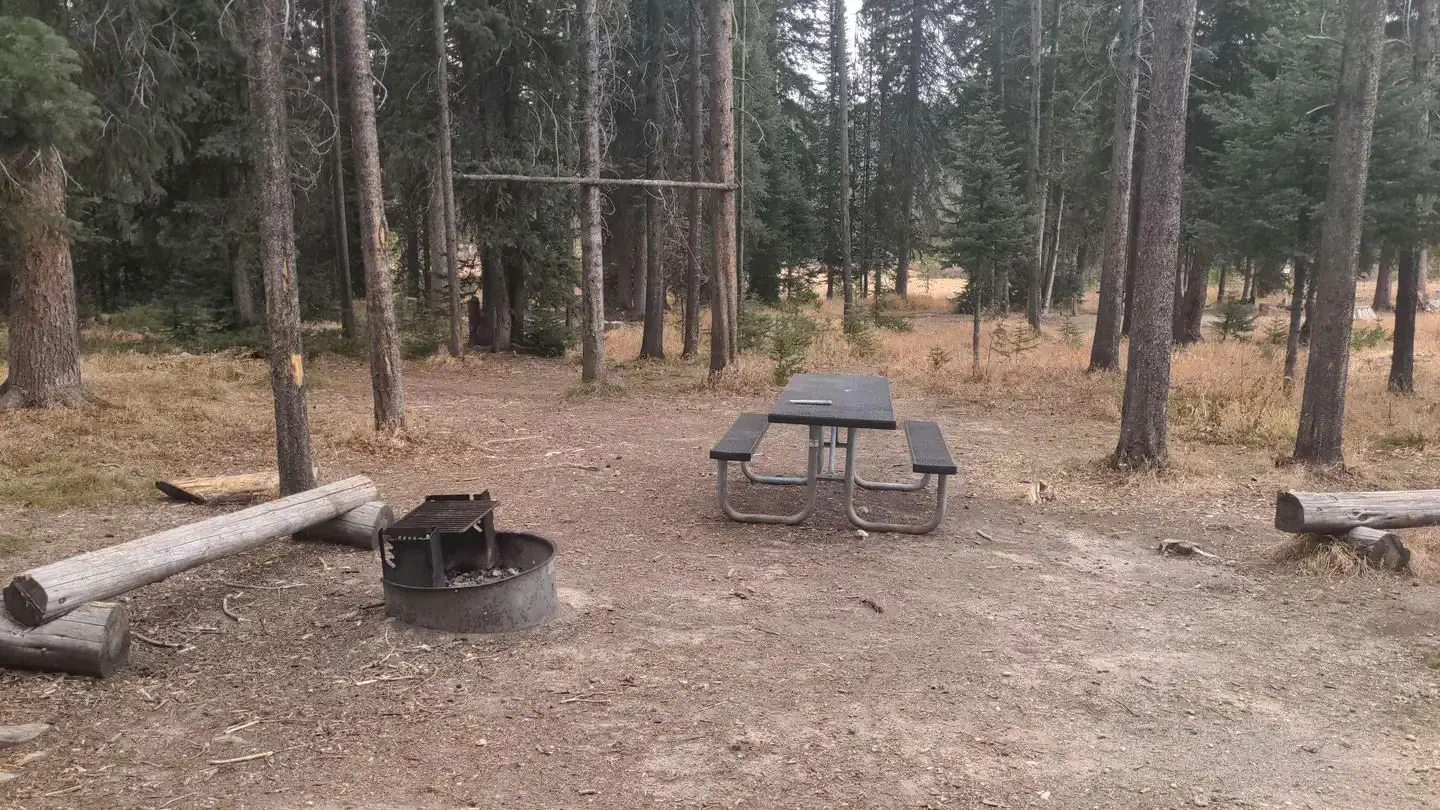 Accessible toilet at Burgdorf Campground
