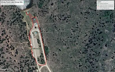 Windy Point lake Group Site Boundaries