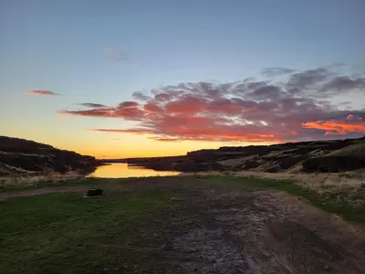 Sunset over Lower Twin Lake (51749482865)