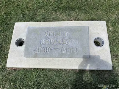 Vern Bennom Grimsley - headstone-tomstone