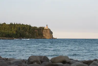 Split Rock Lighthouse from the Pebble Beach - View it Large! (2891710150)