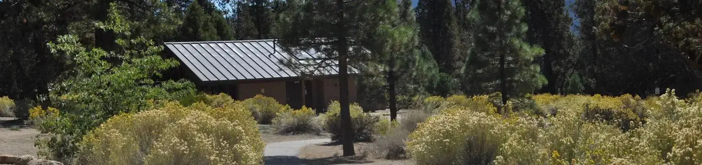 Serrano Campground Bathroom.