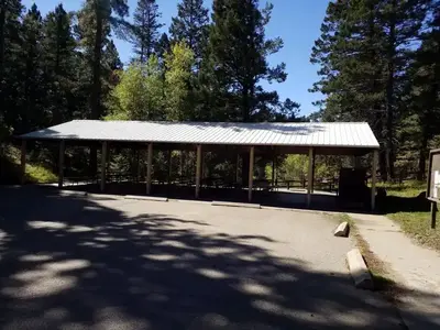Slide Group Area: shaded picnic area