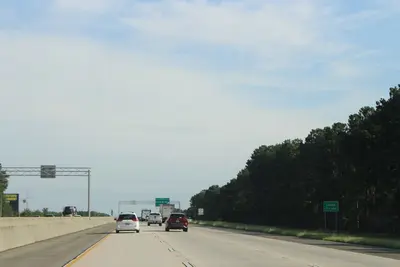Georgia I75nb Lenox city limit