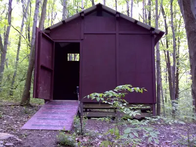 FLT M15 10.71 mi - Dunham Shelter moldering privy, ADA accessible - panoramio
