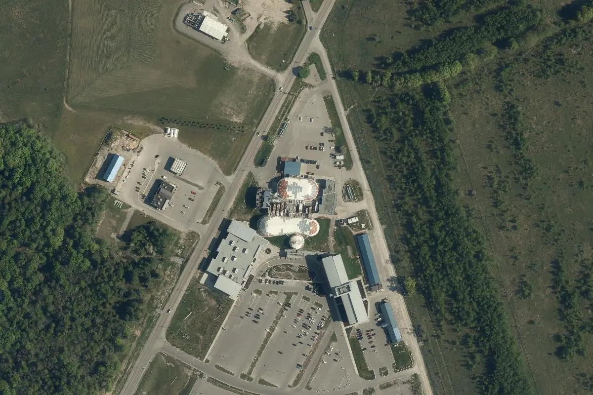 Aerial view
