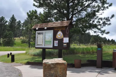 Elk Mountain Campground Registration Board