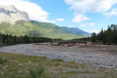 Spray Lakes road trip Kananaskis country.Evan Thomas creek (9330845314)
