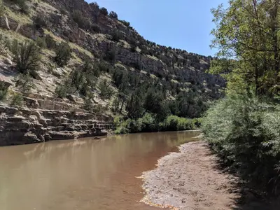 Upriver Pecos River