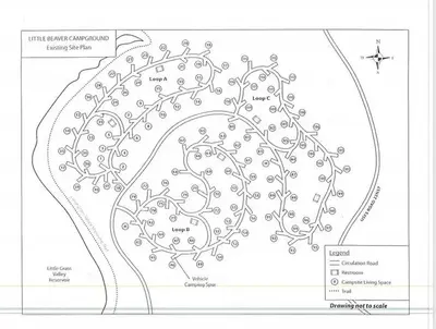 Little Beaver Campground Map